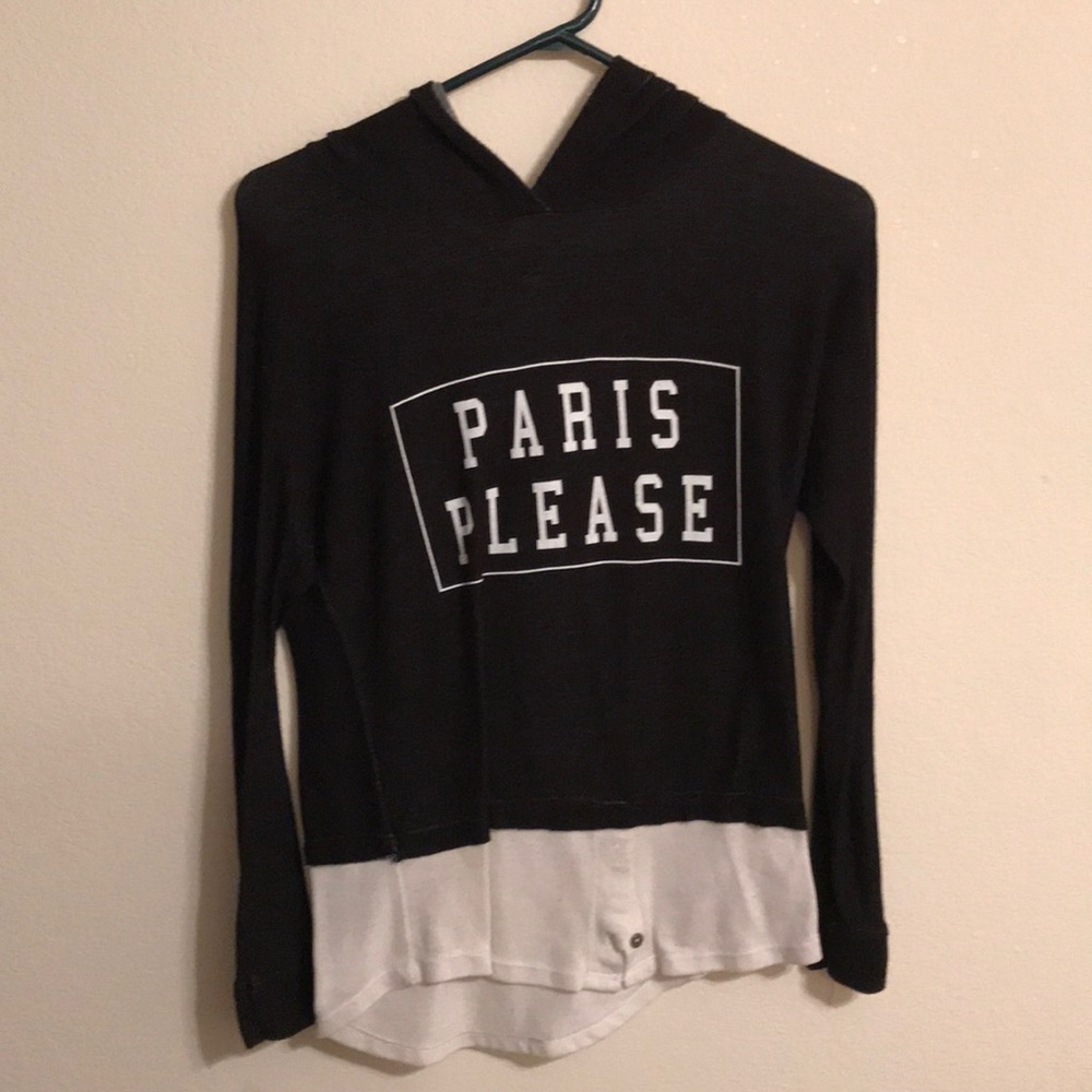 Long sleeve shirt “Paris please “